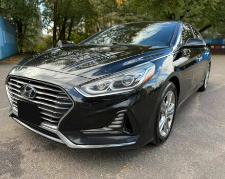 Чорний Хендай Соната, об'ємом двигуна 2.4 л та пробігом 50 тис. км за 8000 $, фото 2 на Automoto.ua