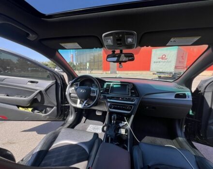 Чорний Хендай Соната, об'ємом двигуна 2.4 л та пробігом 137 тис. км за 14000 $, фото 3 на Automoto.ua