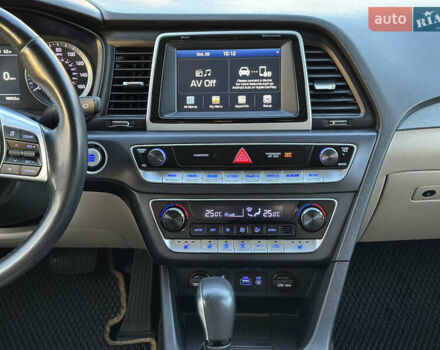 Черный Хендай Соната, объемом двигателя 2.4 л и пробегом 140 тыс. км за 13600 $, фото 21 на Automoto.ua