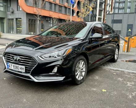 Черный Хендай Соната, объемом двигателя 2.4 л и пробегом 91 тыс. км за 10900 $, фото 1 на Automoto.ua