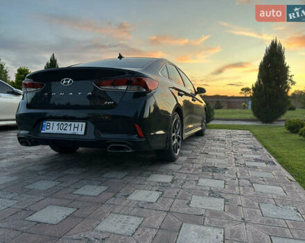 Чорний Хендай Соната, об'ємом двигуна 2 л та пробігом 102 тис. км за 14800 $, фото 8 на Automoto.ua