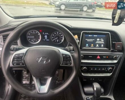 Черный Хендай Соната, объемом двигателя 2.36 л и пробегом 81 тыс. км за 12600 $, фото 16 на Automoto.ua