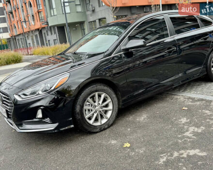 Черный Хендай Соната, объемом двигателя 2.4 л и пробегом 91 тыс. км за 11900 $, фото 6 на Automoto.ua