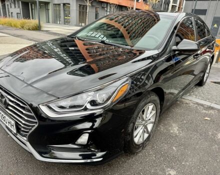 Черный Хендай Соната, объемом двигателя 2.4 л и пробегом 91 тыс. км за 10900 $, фото 3 на Automoto.ua