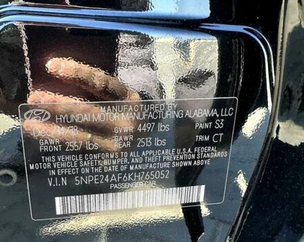 Хендай Соната 2018 в Черкассах на Automoto.ua Черный Хендай Соната, объемом двигателя 2.4 л и пробегом 62 тыс. км за 15700 $, фото 11 на Automoto.ua