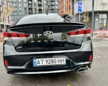 Черный Хендай Соната, объемом двигателя 2.4 л и пробегом 91 тыс. км за 10900 $, фото 8 на Automoto.ua