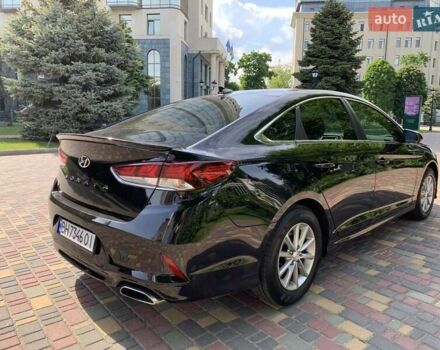 Чорний Хендай Соната, об'ємом двигуна 2.4 л та пробігом 90 тис. км за 15500 $, фото 3 на Automoto.ua