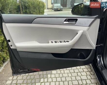 Черный Хендай Соната, объемом двигателя 2.4 л и пробегом 47 тыс. км за 14200 $, фото 13 на Automoto.ua