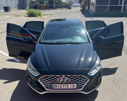 Чорний Хендай Соната, об'ємом двигуна 2.4 л та пробігом 137 тис. км за 14000 $, фото 7 на Automoto.ua