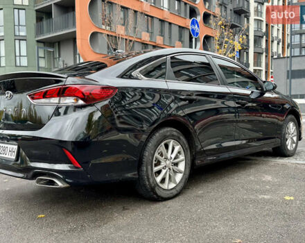 Черный Хендай Соната, объемом двигателя 2.4 л и пробегом 91 тыс. км за 11900 $, фото 18 на Automoto.ua