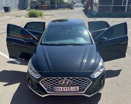 Черный Хендай Соната, объемом двигателя 2.36 л и пробегом 134 тыс. км за 14900 $, фото 9 на Automoto.ua