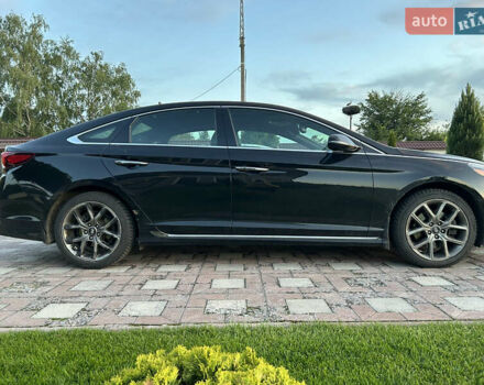 Чорний Хендай Соната, об'ємом двигуна 2 л та пробігом 102 тис. км за 14800 $, фото 9 на Automoto.ua