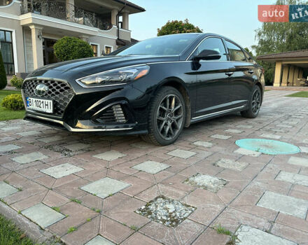 Чорний Хендай Соната, об'ємом двигуна 2 л та пробігом 102 тис. км за 14800 $, фото 6 на Automoto.ua