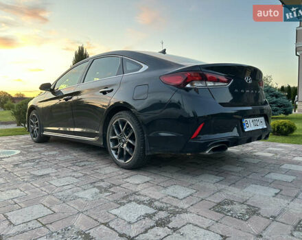 Чорний Хендай Соната, об'ємом двигуна 2 л та пробігом 102 тис. км за 14800 $, фото 7 на Automoto.ua