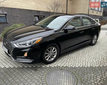 Черный Хендай Соната, объемом двигателя 2.4 л и пробегом 47 тыс. км за 14200 $, фото 3 на Automoto.ua