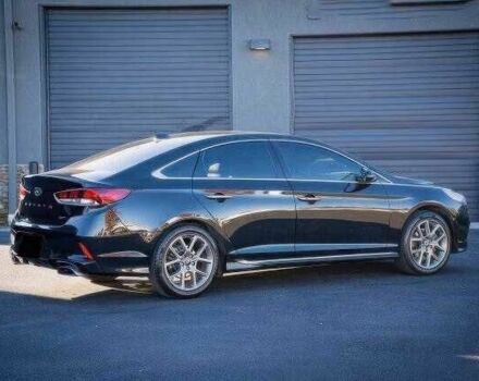 Черный Хендай Соната, объемом двигателя 2 л и пробегом 79 тыс. км за 7100 $, фото 3 на Automoto.ua