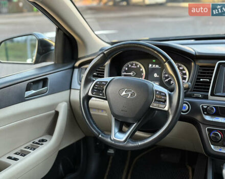 Черный Хендай Соната, объемом двигателя 2.4 л и пробегом 140 тыс. км за 13600 $, фото 20 на Automoto.ua