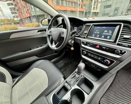 Черный Хендай Соната, объемом двигателя 2.4 л и пробегом 91 тыс. км за 10900 $, фото 12 на Automoto.ua