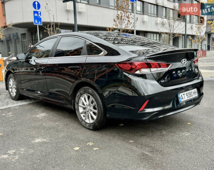 Черный Хендай Соната, объемом двигателя 2.4 л и пробегом 91 тыс. км за 11900 $, фото 14 на Automoto.ua