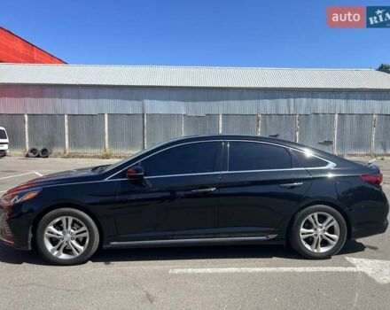 Черный Хендай Соната, объемом двигателя 2.36 л и пробегом 134 тыс. км за 14900 $, фото 3 на Automoto.ua