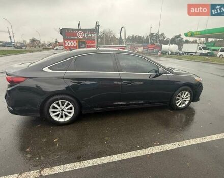Черный Хендай Соната, объемом двигателя 2.36 л и пробегом 81 тыс. км за 12600 $, фото 13 на Automoto.ua