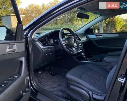 Чорний Хендай Соната, об'ємом двигуна 2.36 л та пробігом 72 тис. км за 14500 $, фото 14 на Automoto.ua