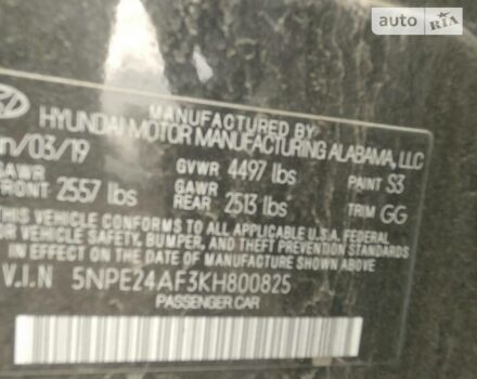Чорний Хендай Соната, об'ємом двигуна 2.4 л та пробігом 20 тис. км за 15000 $, фото 12 на Automoto.ua