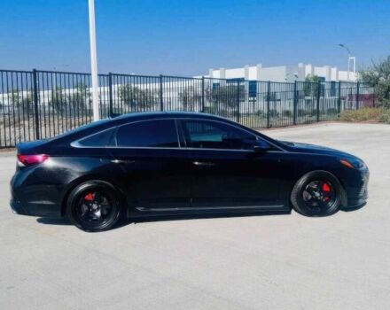 Чорний Хендай Соната, об'ємом двигуна 2 л та пробігом 98 тис. км за 8500 $, фото 7 на Automoto.ua