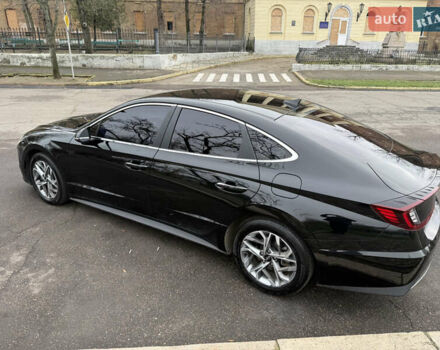 Черный Хендай Соната, объемом двигателя 2 л и пробегом 164 тыс. км за 20000 $, фото 10 на Automoto.ua