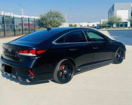 Чорний Хендай Соната, об'ємом двигуна 2 л та пробігом 98 тис. км за 8500 $, фото 6 на Automoto.ua