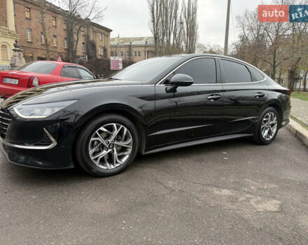 Черный Хендай Соната, объемом двигателя 2 л и пробегом 164 тыс. км за 20000 $, фото 12 на Automoto.ua