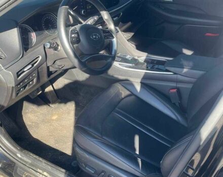 Черный Хендай Соната, объемом двигателя 2 л и пробегом 145 тыс. км за 15600 $, фото 6 на Automoto.ua