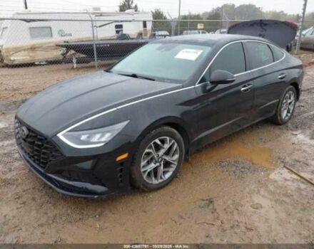 Чорний Хендай Соната, об'ємом двигуна 2.5 л та пробігом 56 тис. км за 13000 $, фото 2 на Automoto.ua