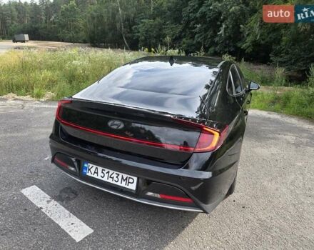 Черный Хендай Соната, объемом двигателя 2 л и пробегом 86 тыс. км за 19500 $, фото 8 на Automoto.ua