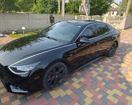 Чорний Хендай Соната, об'ємом двигуна 2.5 л та пробігом 103 тис. км за 25500 $, фото 1 на Automoto.ua