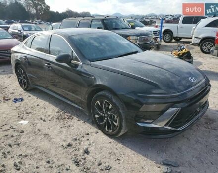 Черный Хендай Соната, объемом двигателя 2.5 л и пробегом 38 тыс. км за 9800 $, фото 3 на Automoto.ua