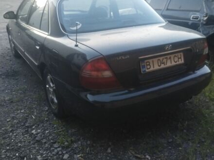 Черный Хендай Соната, объемом двигателя 3 л и пробегом 2 тыс. км за 3100 $, фото 1 на Automoto.ua