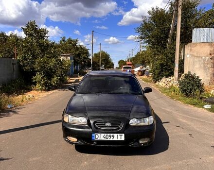 Черный Хендай Соната, объемом двигателя 1.8 л и пробегом 0 тыс. км за 1400 $, фото 1 на Automoto.ua