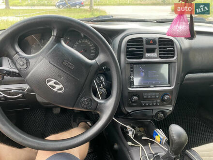 Чорний Хендай Соната, об'ємом двигуна 2 л та пробігом 420 тис. км за 4300 $, фото 1 на Automoto.ua