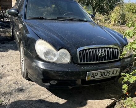 Черный Хендай Соната, объемом двигателя 2 л и пробегом 270 тыс. км за 1194 $, фото 1 на Automoto.ua