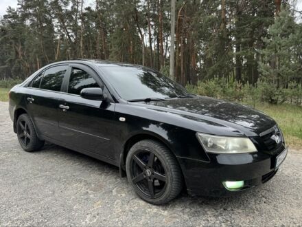 Хендай Соната 2006 в Ахтырке на Automoto.ua Черный Хендай Соната, объемом двигателя 3.3 л и пробегом 227 тыс. км за 5450 $, фото 1 на Automoto.ua