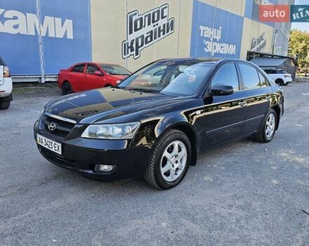 Чорний Хендай Соната, об'ємом двигуна 2 л та пробігом 160 тис. км за 3700 $, фото 1 на Automoto.ua