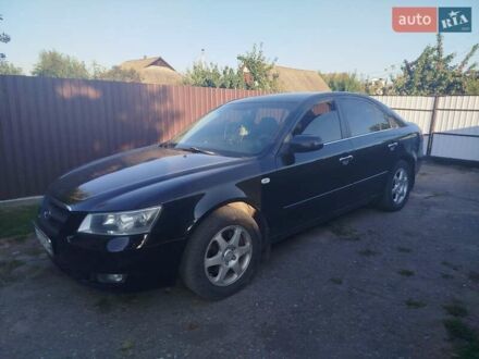 Чорний Хендай Соната, об'ємом двигуна 1.99 л та пробігом 341 тис. км за 5100 $, фото 1 на Automoto.ua