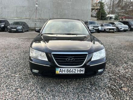 Черный Хендай Соната, объемом двигателя 2 л и пробегом 267 тыс. км за 5400 $, фото 1 на Automoto.ua