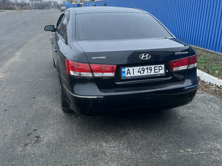 Чорний Хендай Соната, об'ємом двигуна 2.36 л та пробігом 220 тис. км за 2400 $, фото 1 на Automoto.ua