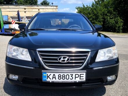 Хендай Соната 2008 в Киеве на Automoto.ua Черный Хендай Соната, объемом двигателя 2 л и пробегом 166 тыс. км за 6500 $, фото 1 на Automoto.ua