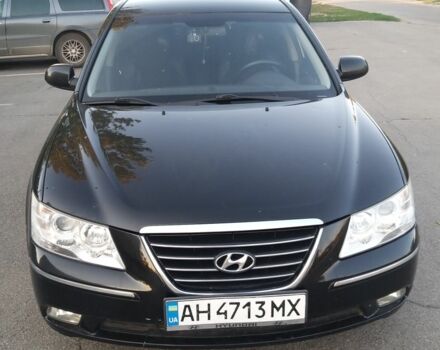 Чорний Хендай Соната, об'ємом двигуна 2.4 л та пробігом 235 тис. км за 5600 $, фото 1 на Automoto.ua