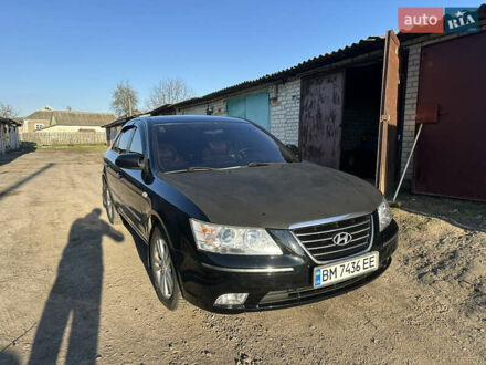 Хендай Соната 2008 у Глухове на Automoto.ua Чорний Хендай Соната, об'ємом двигуна 2 л та пробігом 334 тис. км за 6199 $, фото 1 на Automoto.ua
