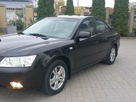 Хендай Соната 2008 у Харкові на Automoto.ua Чорний Хендай Соната, об'ємом двигуна 2 л та пробігом 216 тис. км за 6500 $, фото 1 на Automoto.ua