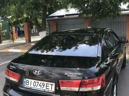 Хендай Соната 2008 у Києві на Automoto.ua Чорний Хендай Соната, об'ємом двигуна 2 л та пробігом 285 тис. км за 5400 $, фото 1 на Automoto.ua